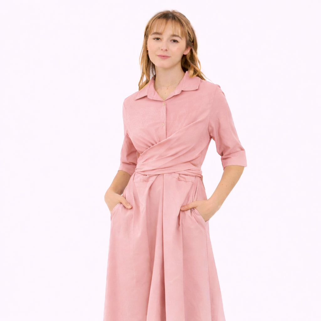 [2026.NOHO] Bea, Vestito Con Laccio In Vita