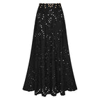 Costume da bagno intero/Due pezzi nero con ferretto e ritagli
