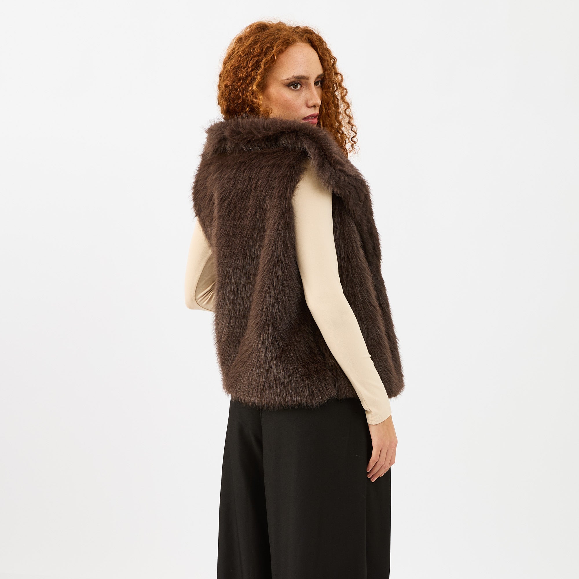 [2026.NOHO] Gilet In Ecopelliccia