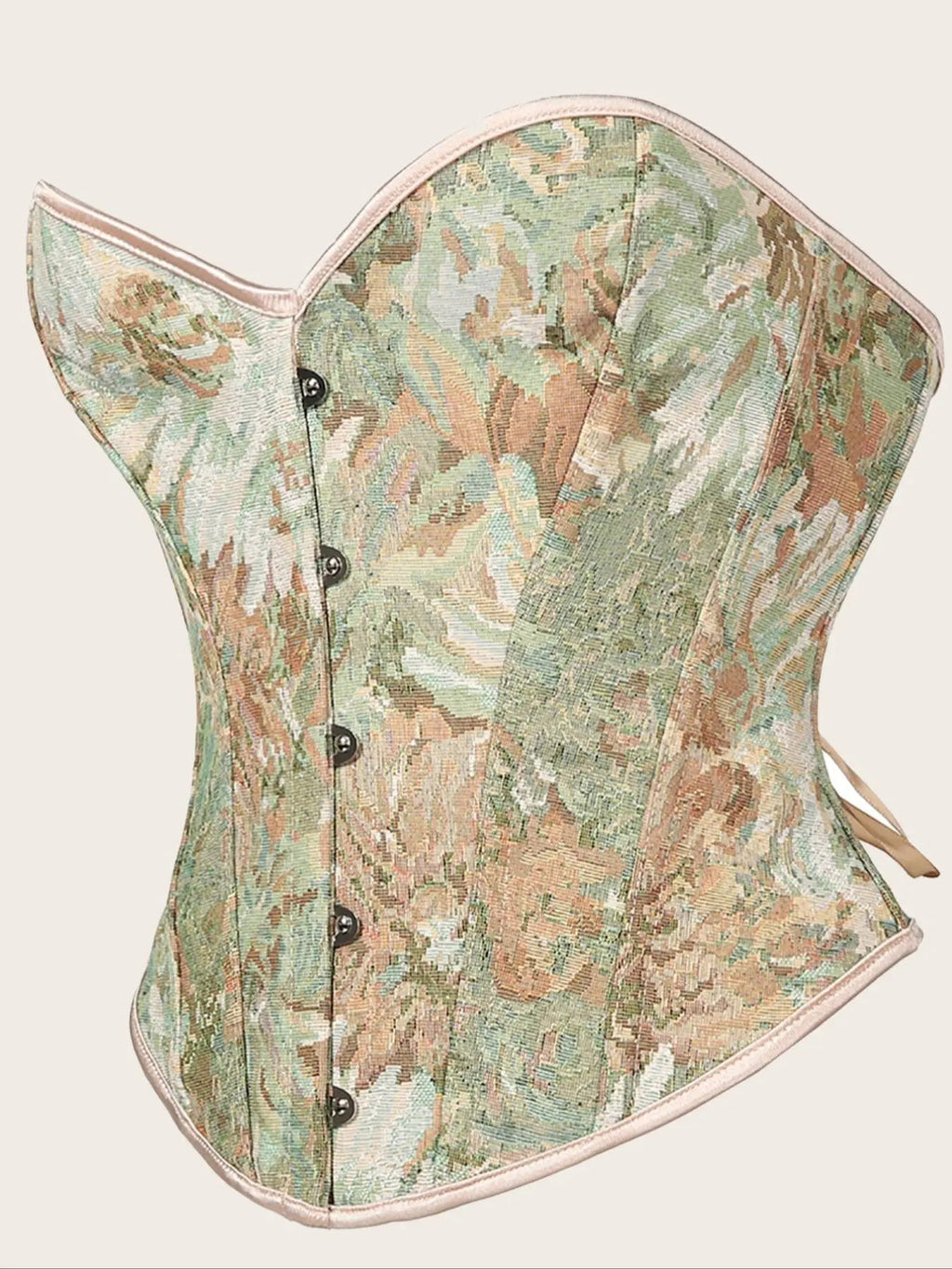 Top modellante floreale da donna, corsetto alla moda con chiusura a lacci, modellante controllo pancia da donna, modellante regolabile