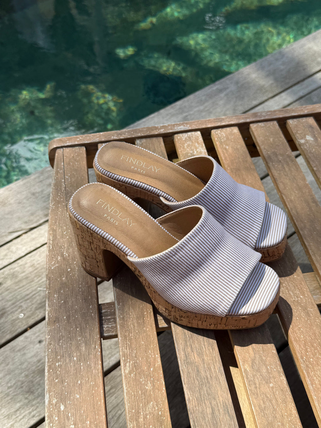 Heeled mules