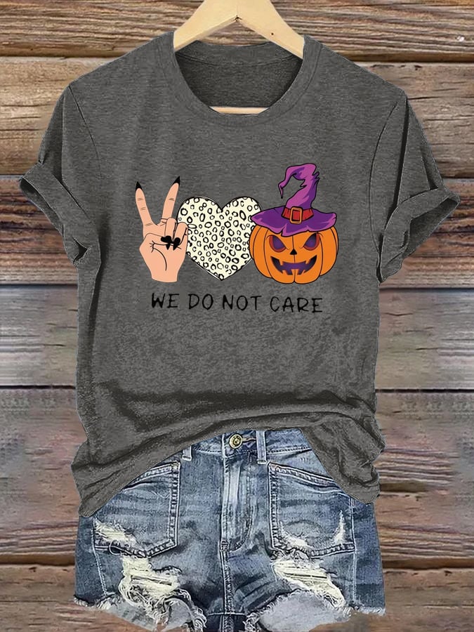 T-shirt stampata da donna per Halloween WDNC - Menopausa e perimenopausa