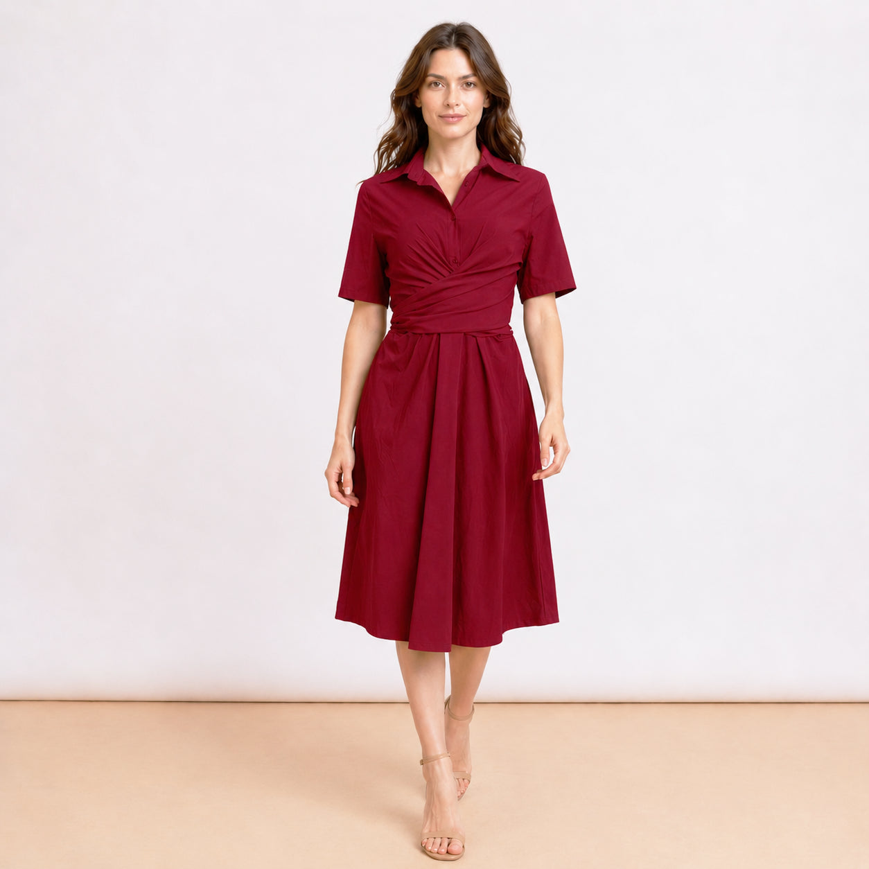 [2026.NOHO] Bea, Vestito Con Laccio In Vita