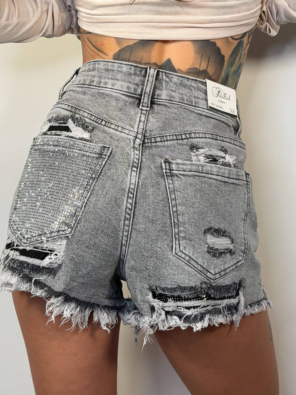 Shorts Tasca Strass