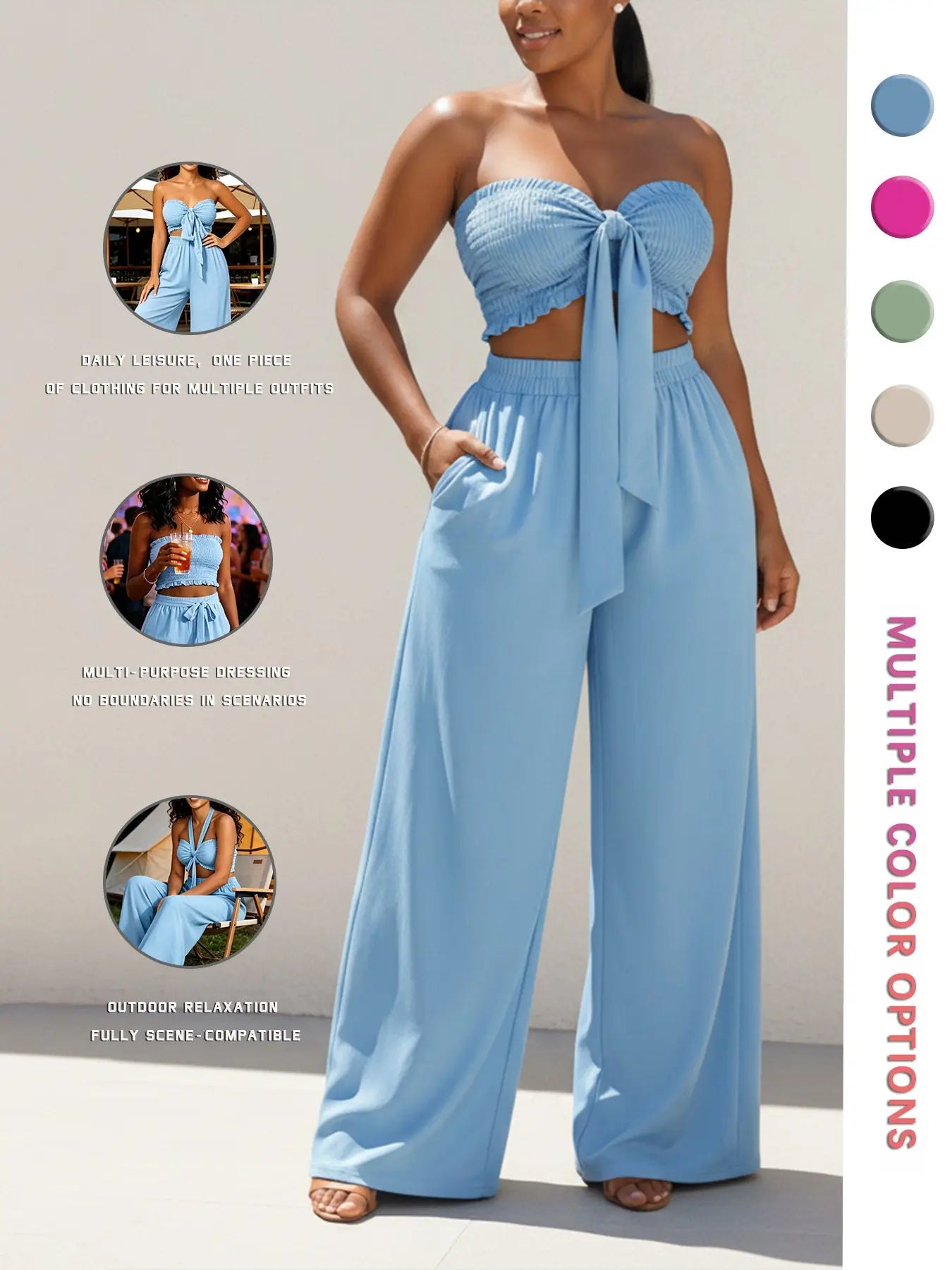 Ensemble de vacances 2 pièces pour femme