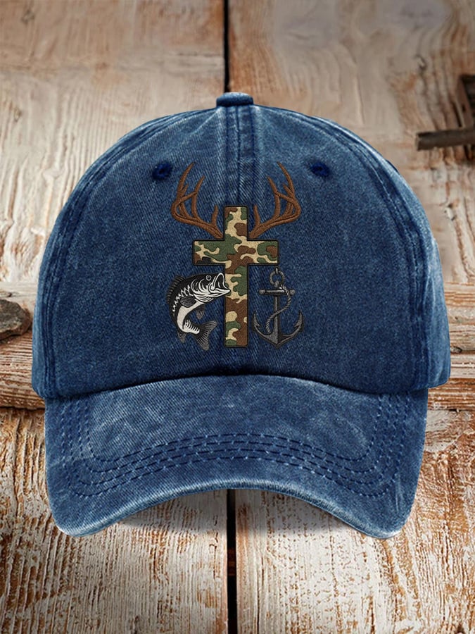 Cappello Unisex Retrò Faith Pesca Caccia