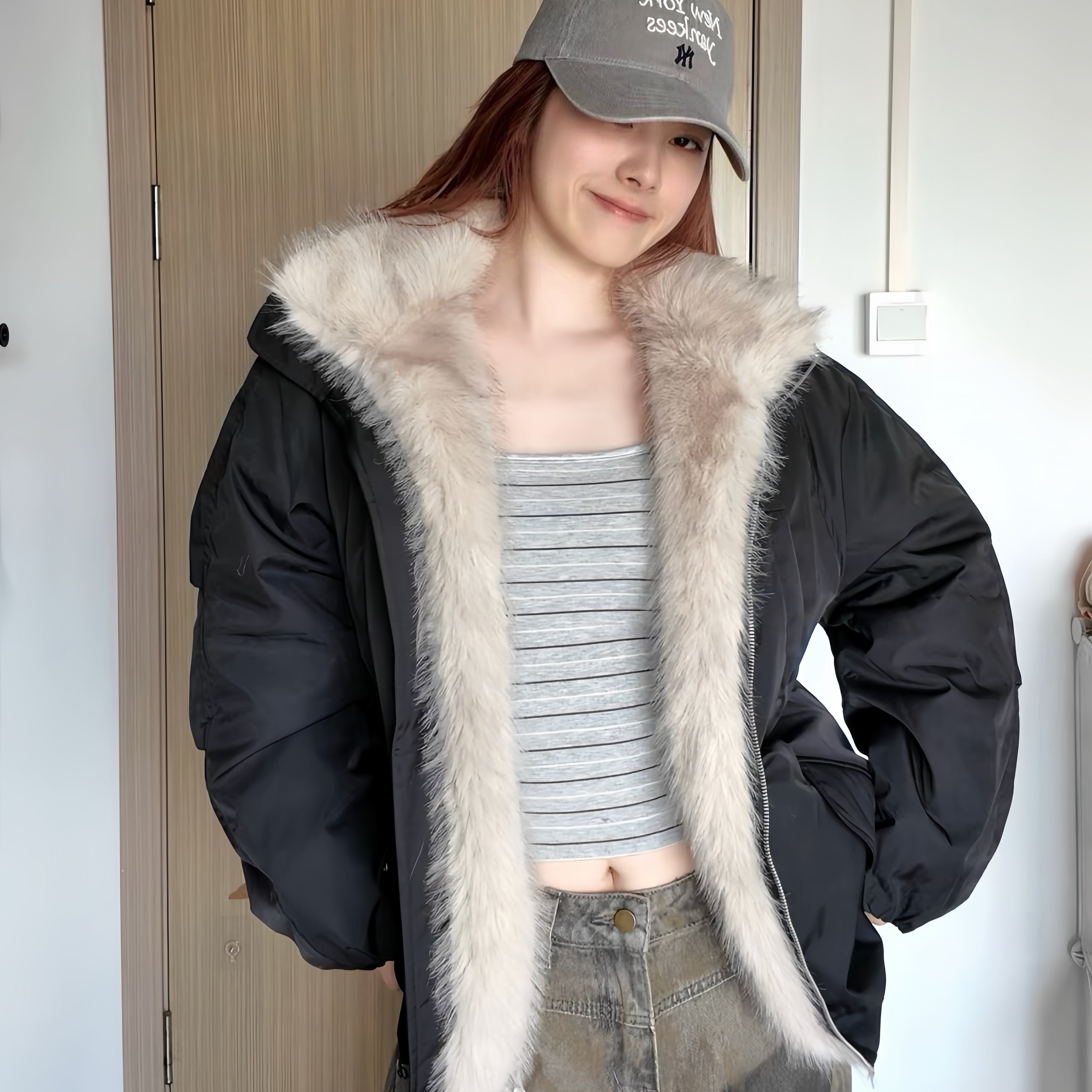 Women's Round-Neck Retro Funny Proud Member Of WDNC Club We Do Not Care Menopause Perimenopause Print T-Shirt