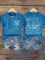 Retro Proud Member Of WDNC Club Est. 2025 We Do Not Care Print T-Shirt