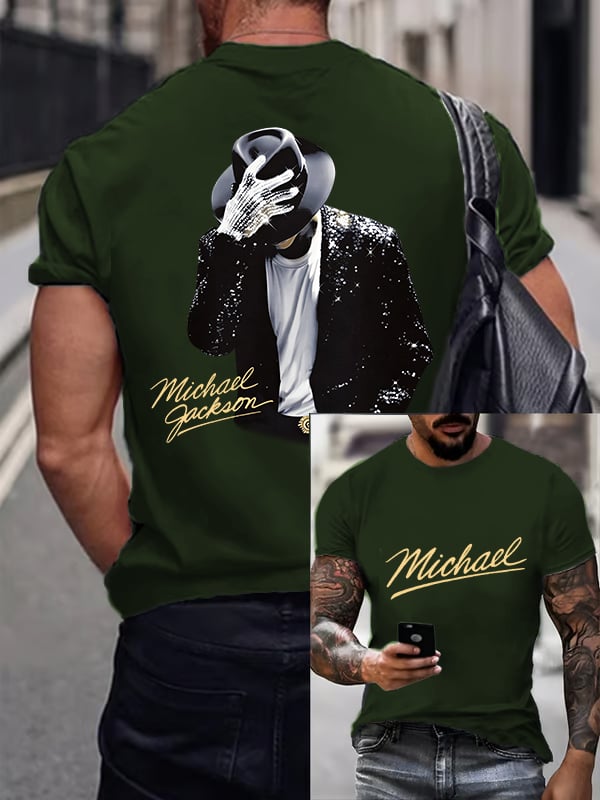T-shirt da uomo con stampa divertente