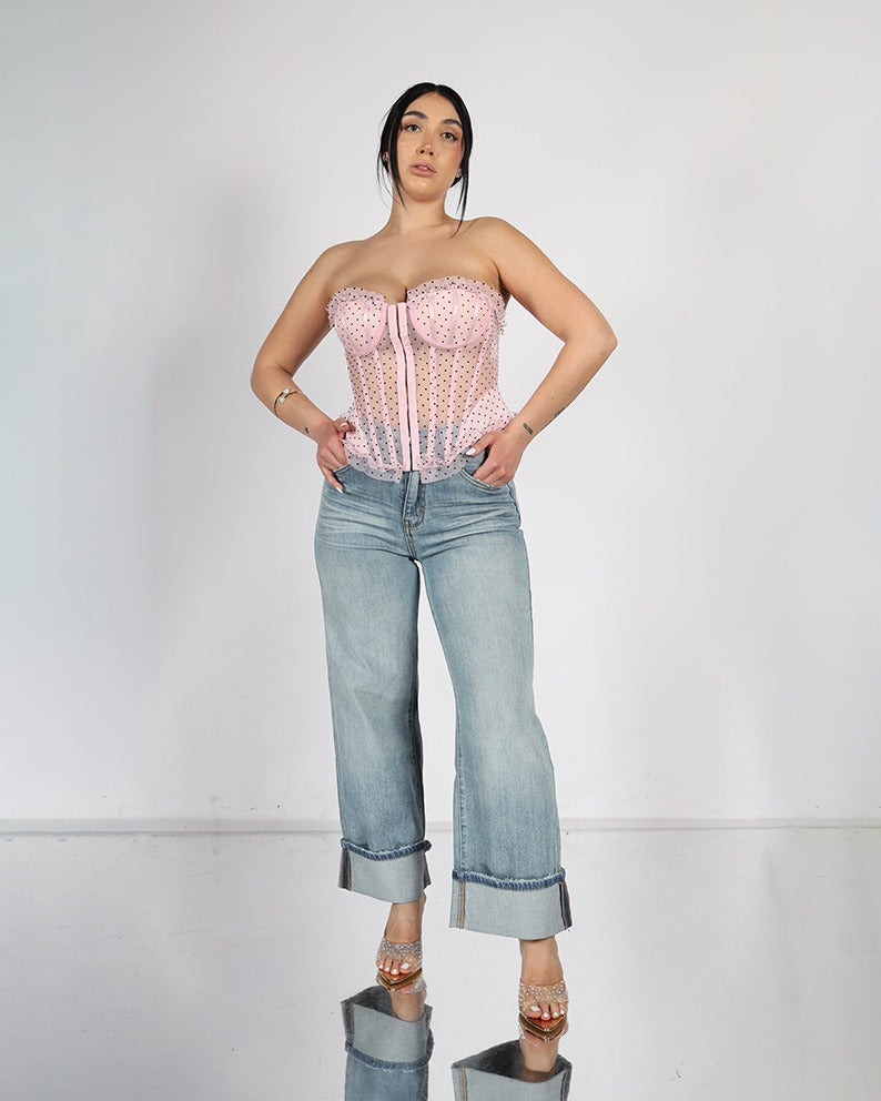 Jeans piegati