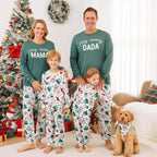 Pigiama Natalizio Morbido ed Elastico Coordinato per Famiglia Set a Maniche Lunghe Pigiama Fantasia MAMA&DADA per Donne Uomini Coppie Adulti Bambini, Pigiama Carino, Pigiama Comodo, Resistente alle Fiamme, autumntok, wintertok, BFCM Early Bird