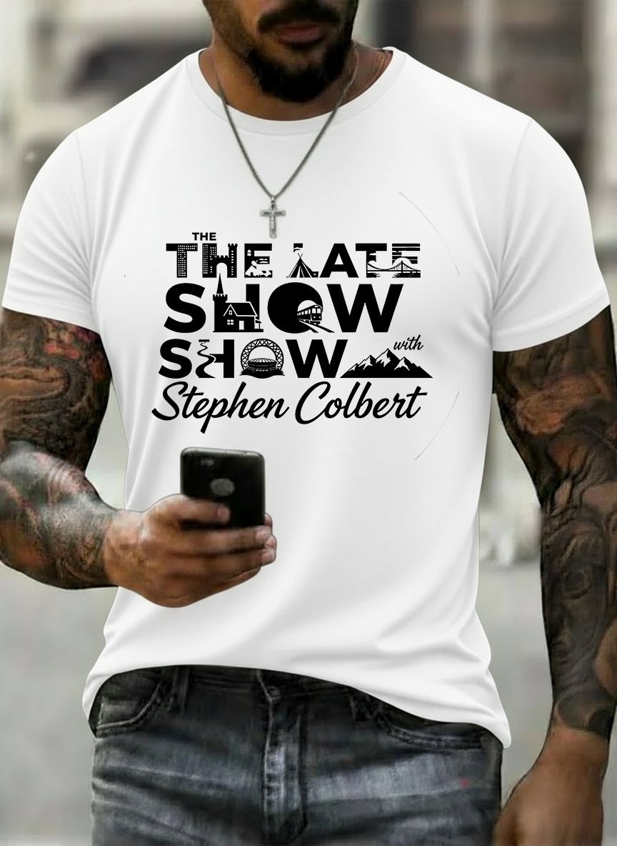 T-shirt stampata da uomo "Retro Last Show"