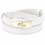 2026 Ermione, Ceinture en Cuir Véritable