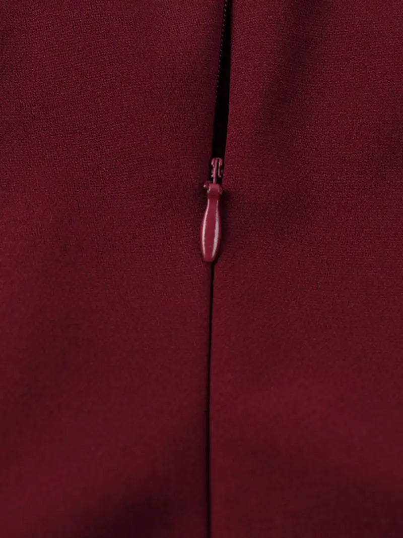 Robe unie à épaules dénudées pour femmes, élégante robe longue à manches longues et coupe trapèze pour les fêtes, les vacances, les invitées de mariage, vêtements de printemps et d'automne pour femmes