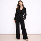 [2026.COUTURE] Spring, Completo Pantaloni E Maglia Incrociata