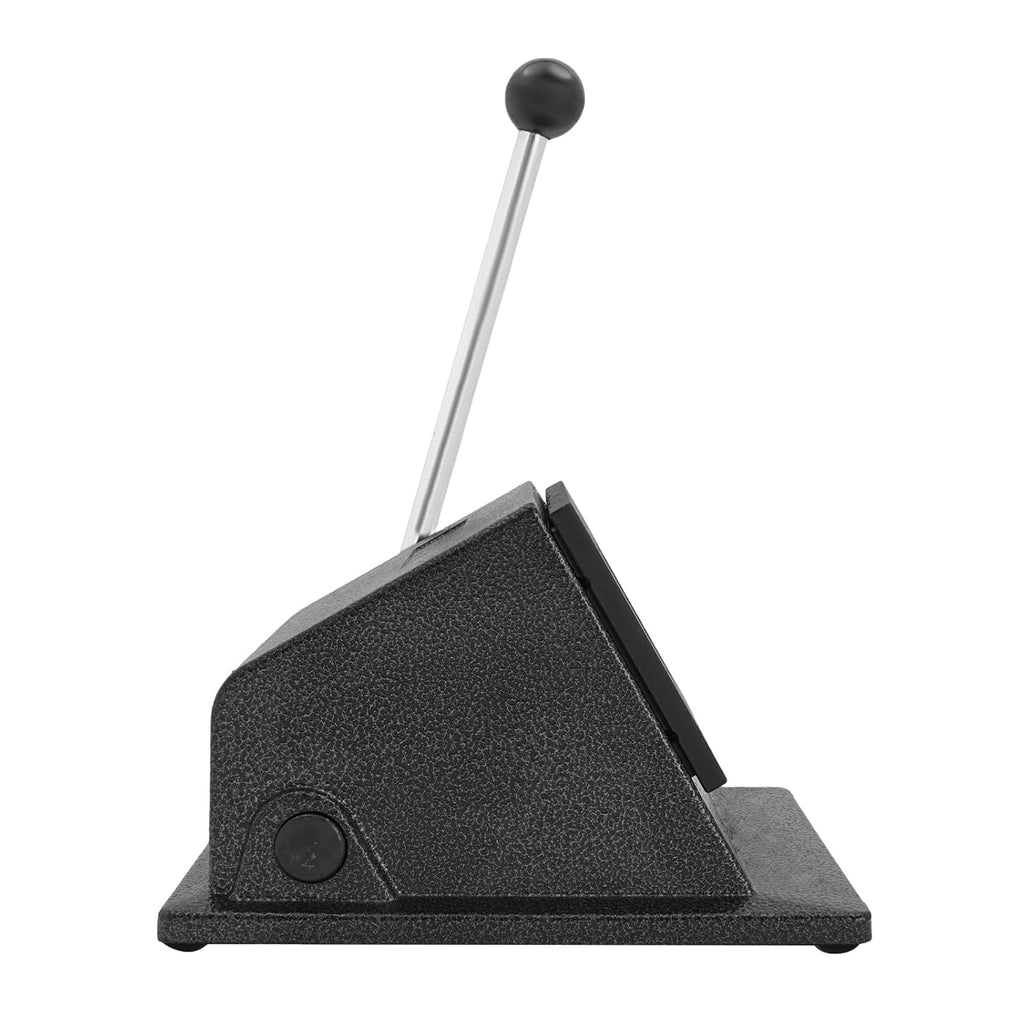 1.46" /37mm Button Paper Cutter, 1.9"/48.5mm Cutting Hole Dia. Round Punch Die Cutter, Professional Badge & Medal Cutting Machine, Manual Circle Cutter for Paper, Cardboard & Thin Leather