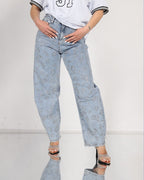 Jeans Glitter Maculato