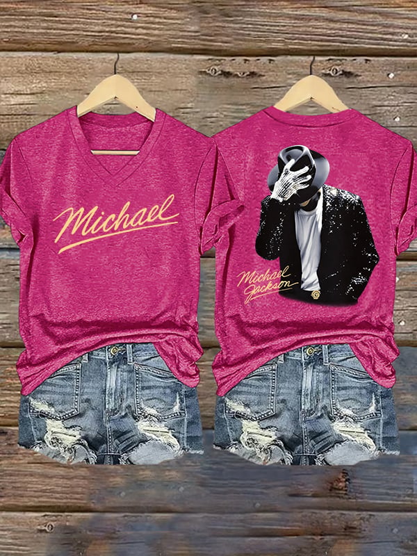 T-Shirt Stampata da Donna con Personaggio Divertente