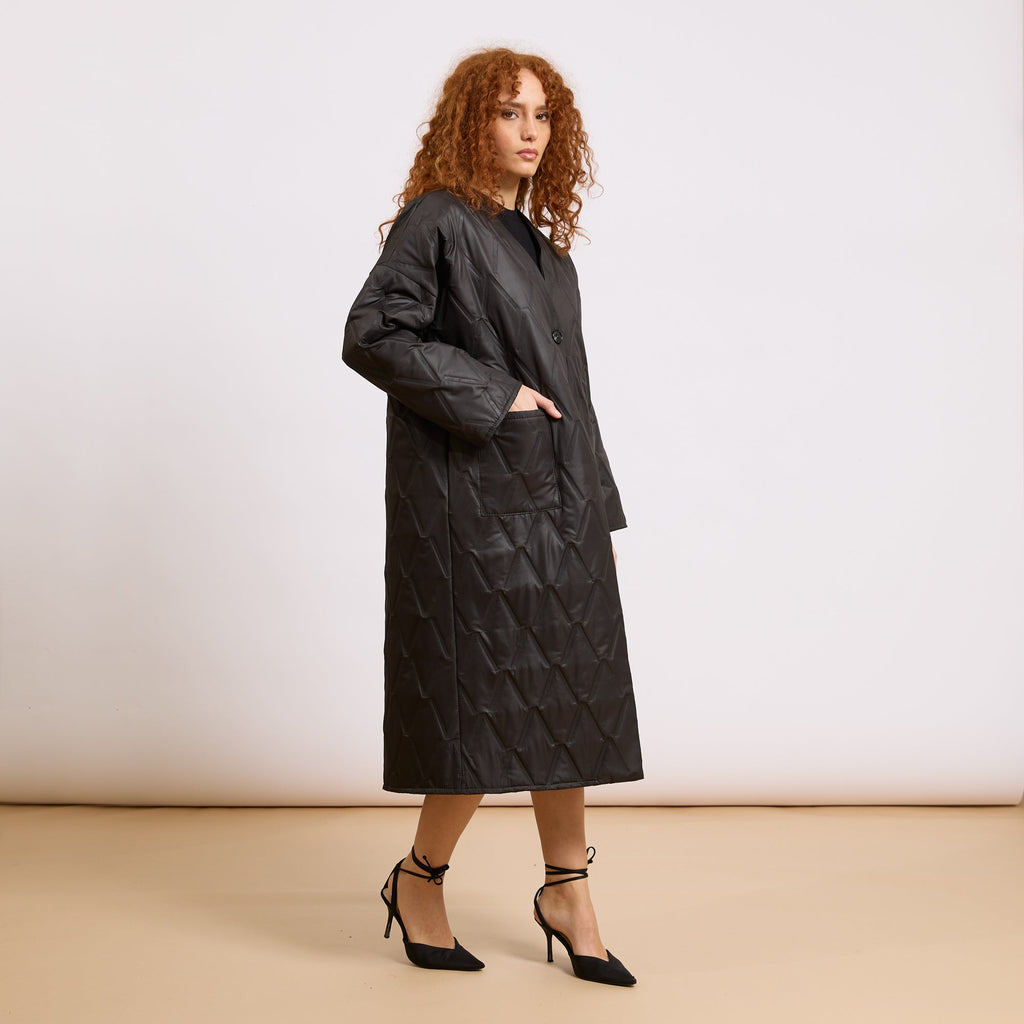 [2026.COUTURE] Piumino Lungo Trapuntato