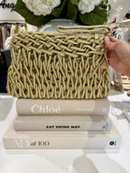 Pochette motif corde (5 coloris)