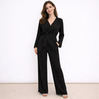Completo pantalone e maglia incrociata