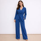 [2026.COUTURE] Spring, Completo Pantaloni E Maglia Incrociata