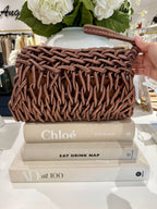Pochette motif corde (5 coloris)