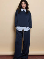 Ensemble deux-pièces pour femme, comprenant un haut et un pantalon