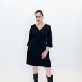 [2026.COUTURE] Abito Rachele, Ampio Corto con Scollo a V