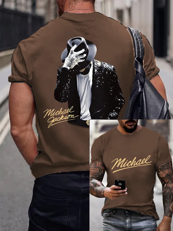 T-shirt da uomo con stampa divertente