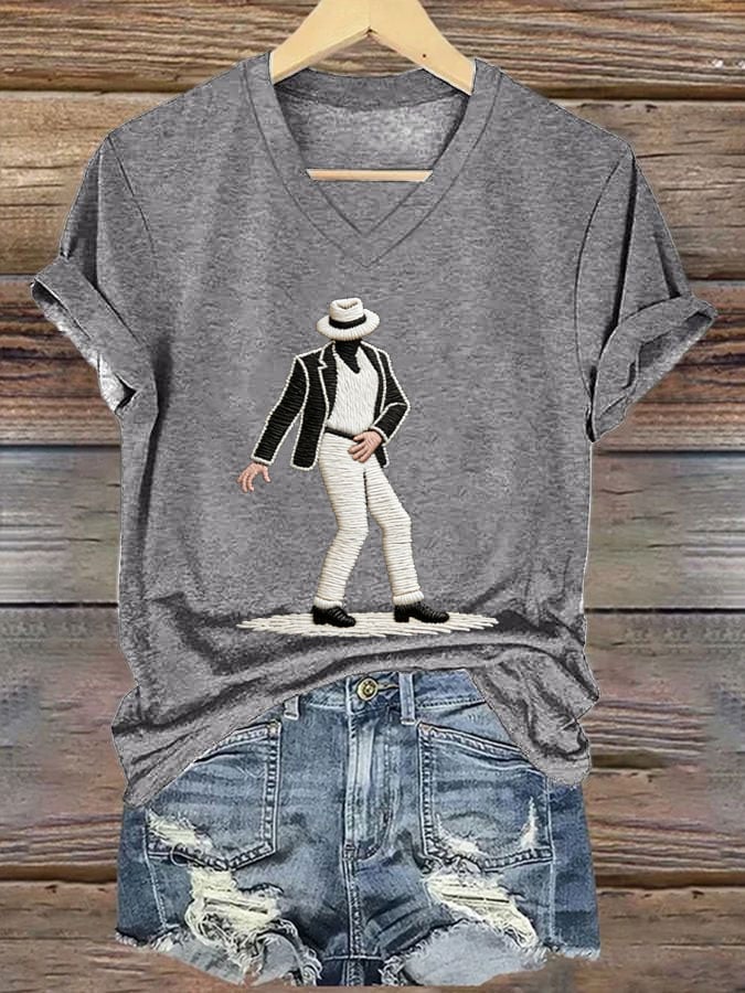 🔥Compra 3 e Ottieni il 15% di Sconto🔥T-shirt a Maniche Corte Casual Stampata da Donna