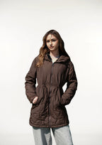 Veste matelassée réversible déperlante pour femme