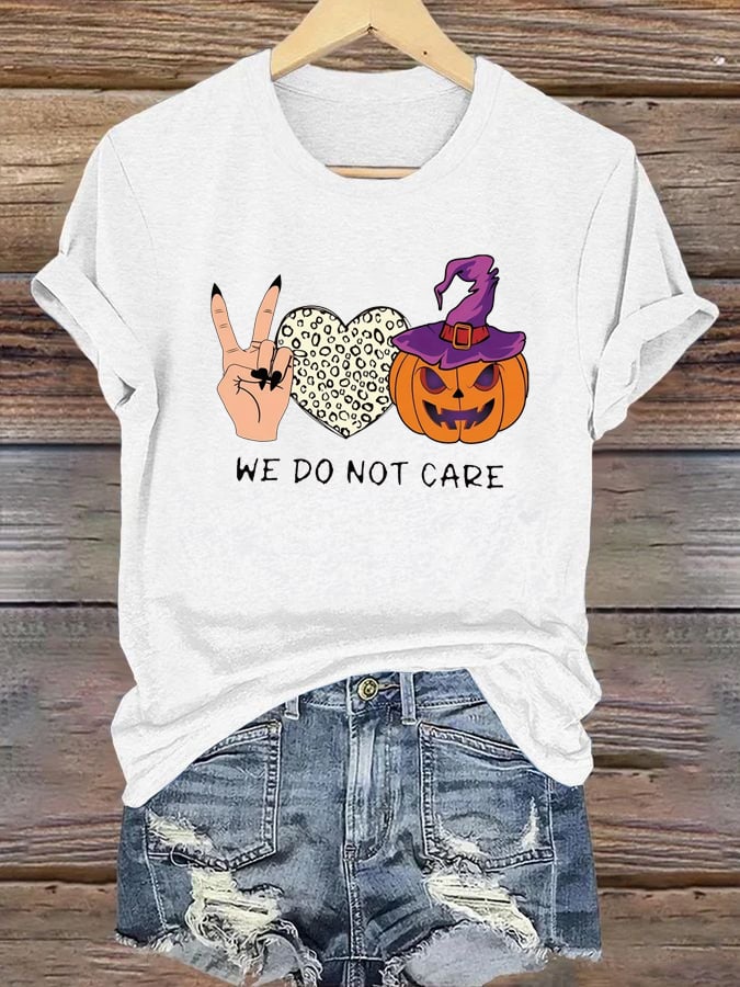 T-shirt stampata da donna per Halloween WDNC - Menopausa e perimenopausa