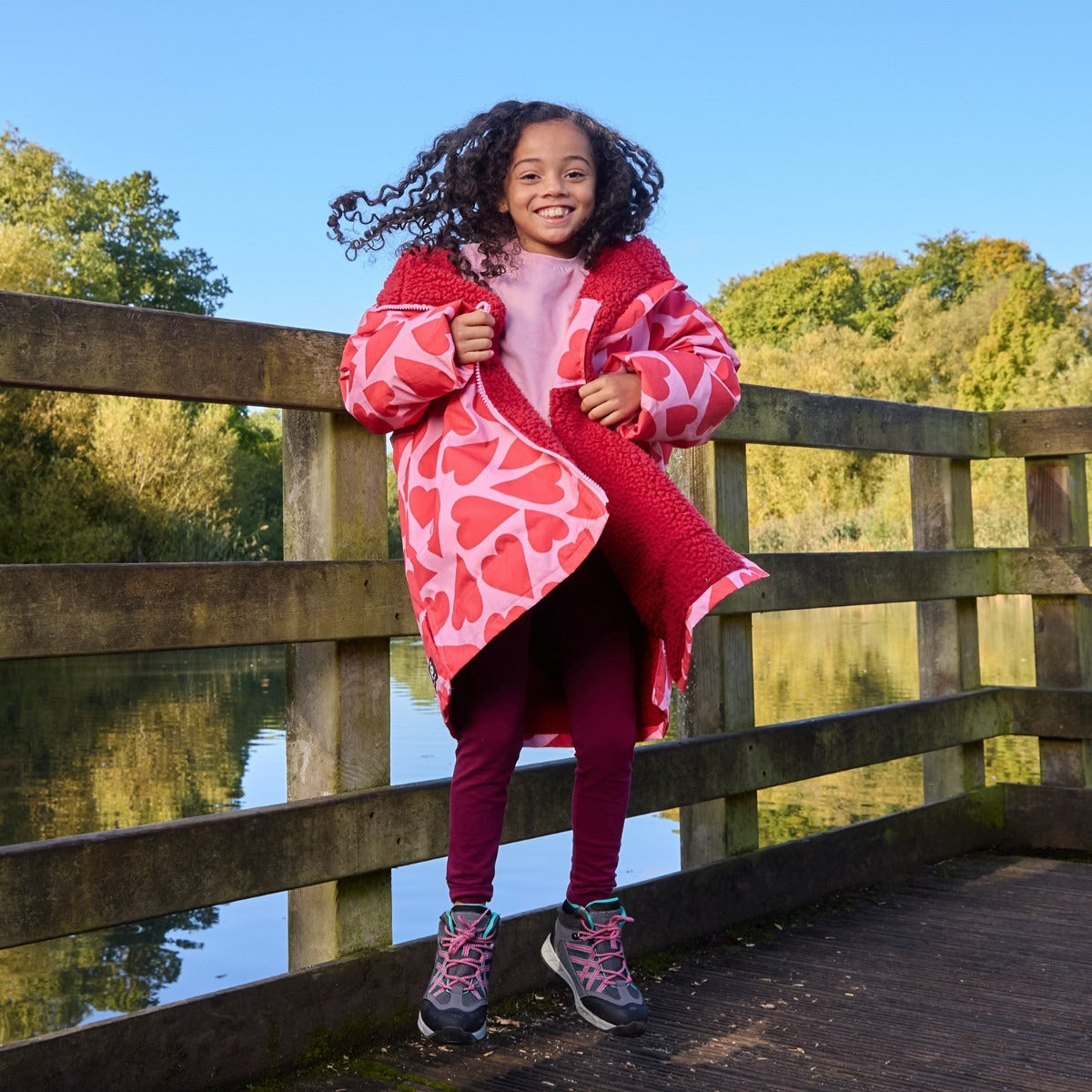 Peignoir de séchage résistant à l'eau pour enfants