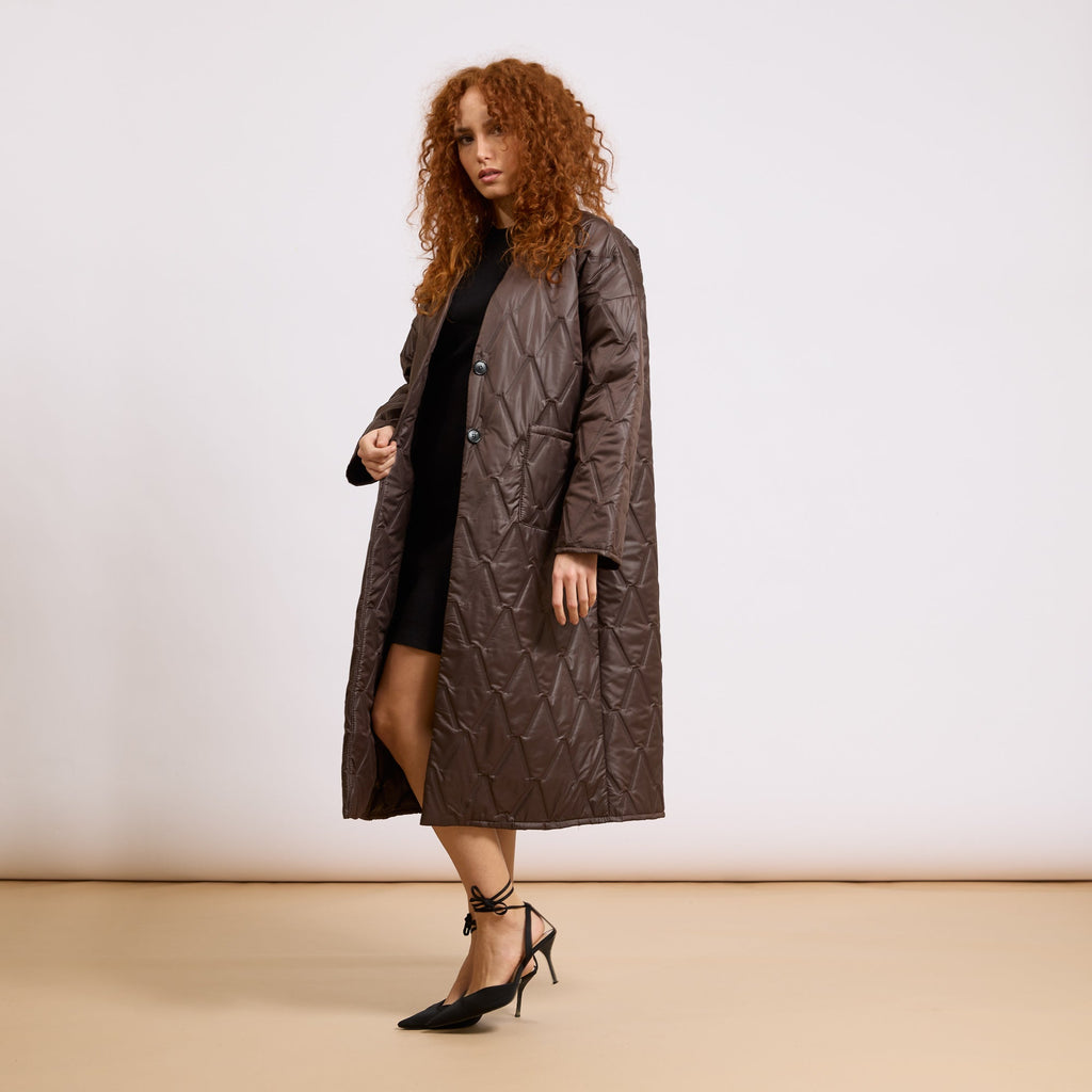 [2026.COUTURE] Piumino Lungo Trapuntato