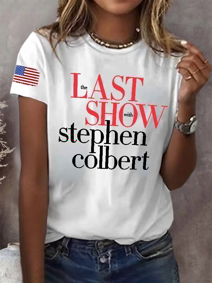 🔥Buy 3 Get 15% Off🔥Retro Last Show Print T-Shirt