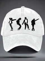 Unisex Retro Superstar Art Print Baseball Cap