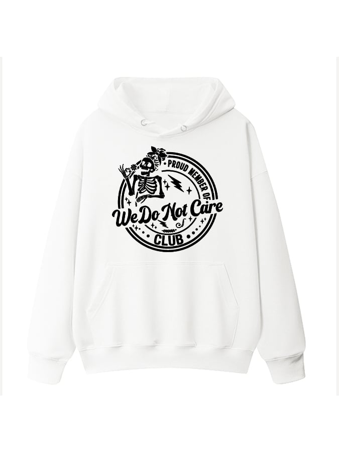 Women's  Retro Funny Proud Member Of Club Menopause Perimenopause  Print Casual  Hoodie