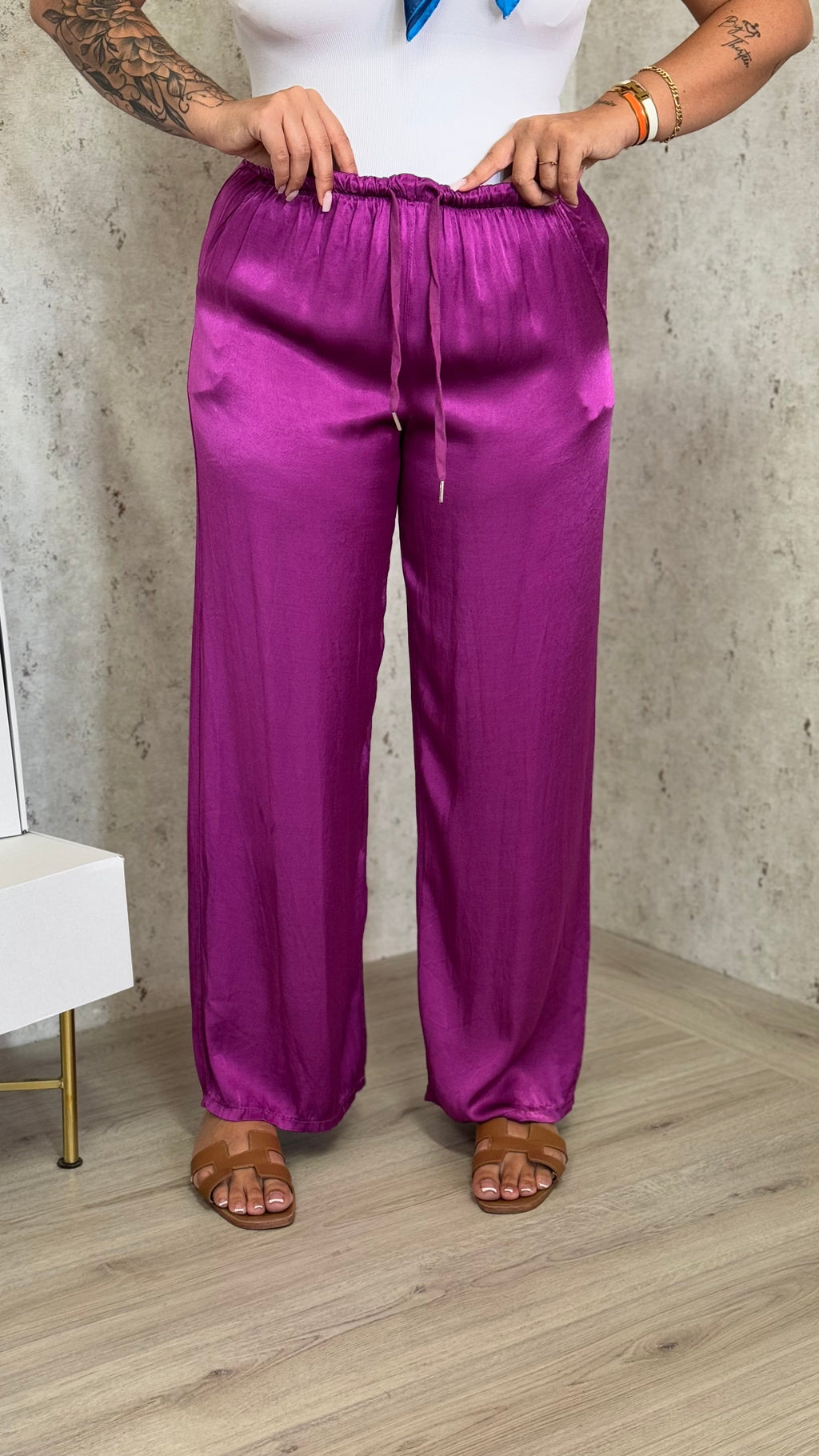 Pantalone in Raso