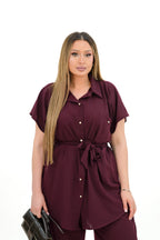 Coordinated Linen Angelica