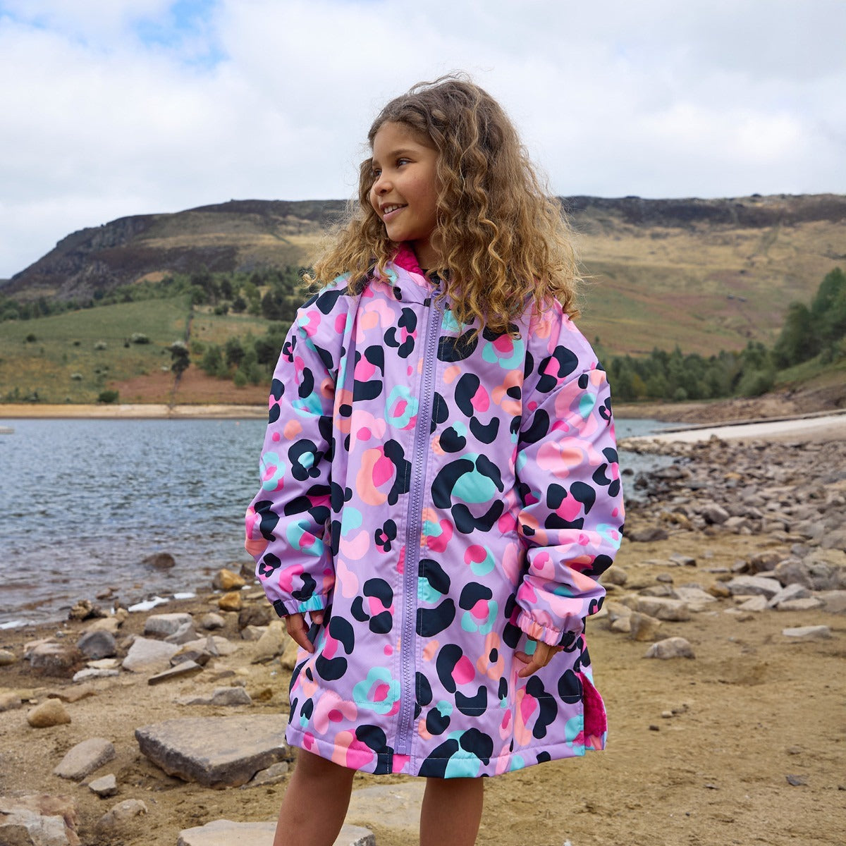Peignoir de séchage résistant à l'eau pour enfants