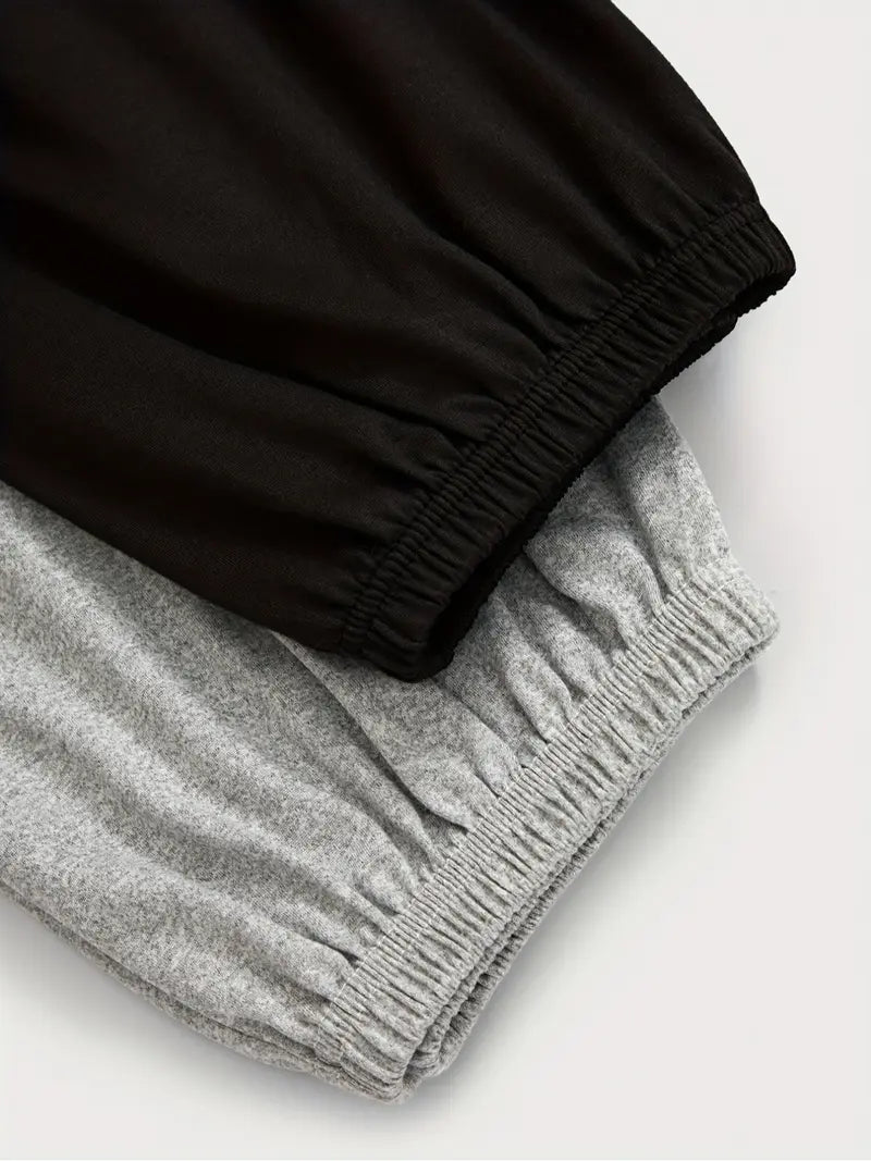 Ensemble cardigan à revers pour femmes, tricot décontracté ample à manches longues, tenue d'intérieur automne et hiver, 2 pièces
