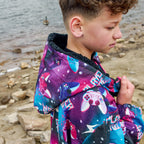 Peignoir de séchage résistant à l'eau pour enfants