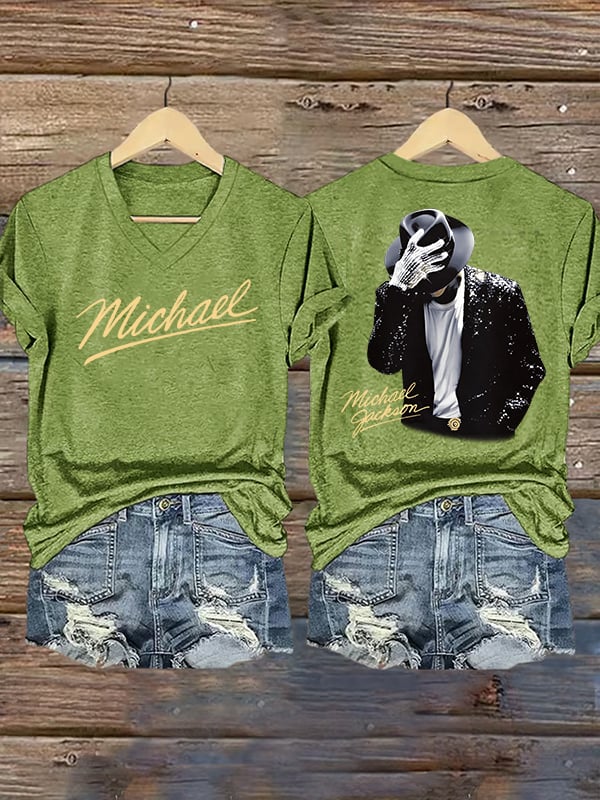 T-Shirt Stampata da Donna con Personaggio Divertente