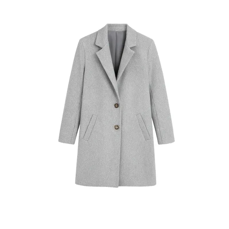 Manteaux | Vêtements Femme | Vestes et Blousons | Coupe Slim Formelle | Silhouette Élégante et Confortable, Convient à Toutes les Morphologies