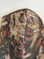 Top modellante floreale da donna, corsetto alla moda con chiusura a lacci, modellante controllo pancia da donna, modellante regolabile