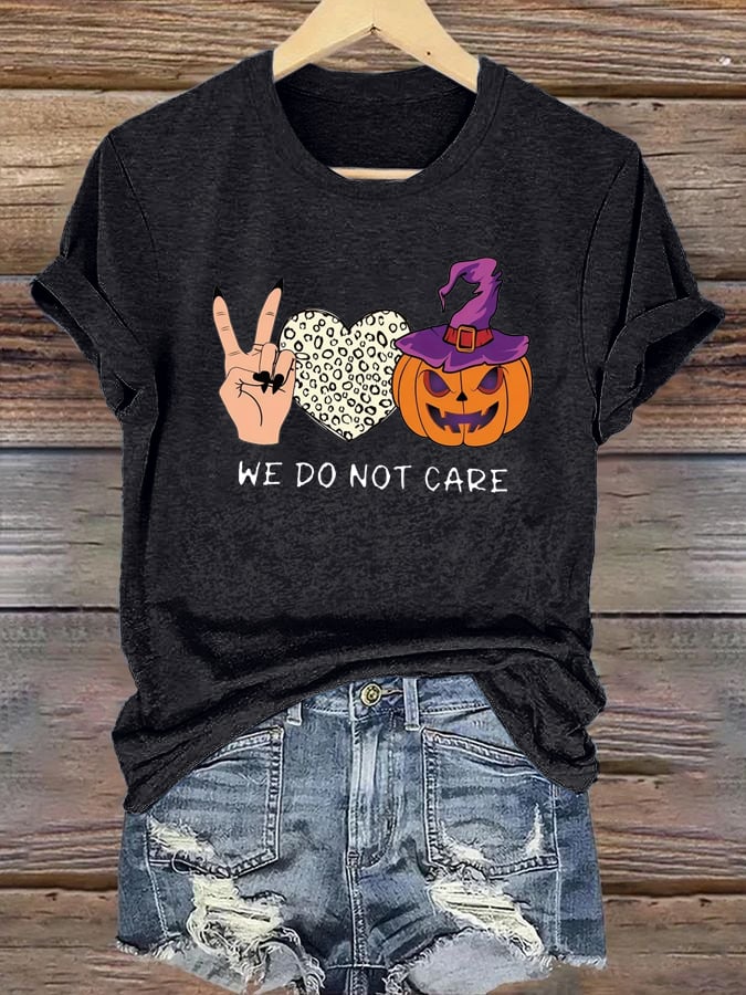 T-shirt stampata da donna per Halloween WDNC - Menopausa e perimenopausa