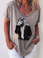 T-Shirt da Donna con Stampa Divertente