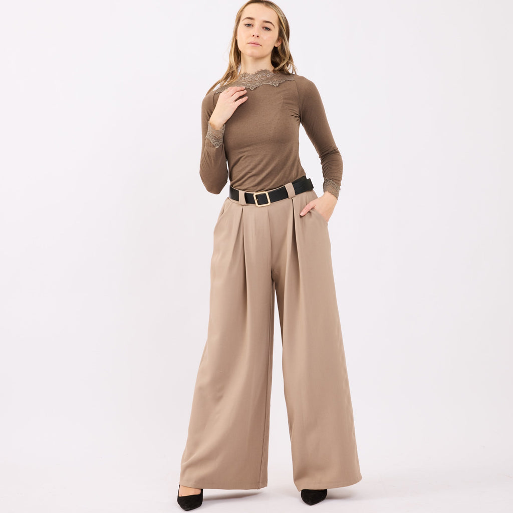[2026.SOUL] Pantaloni Eleganti Con Cintura