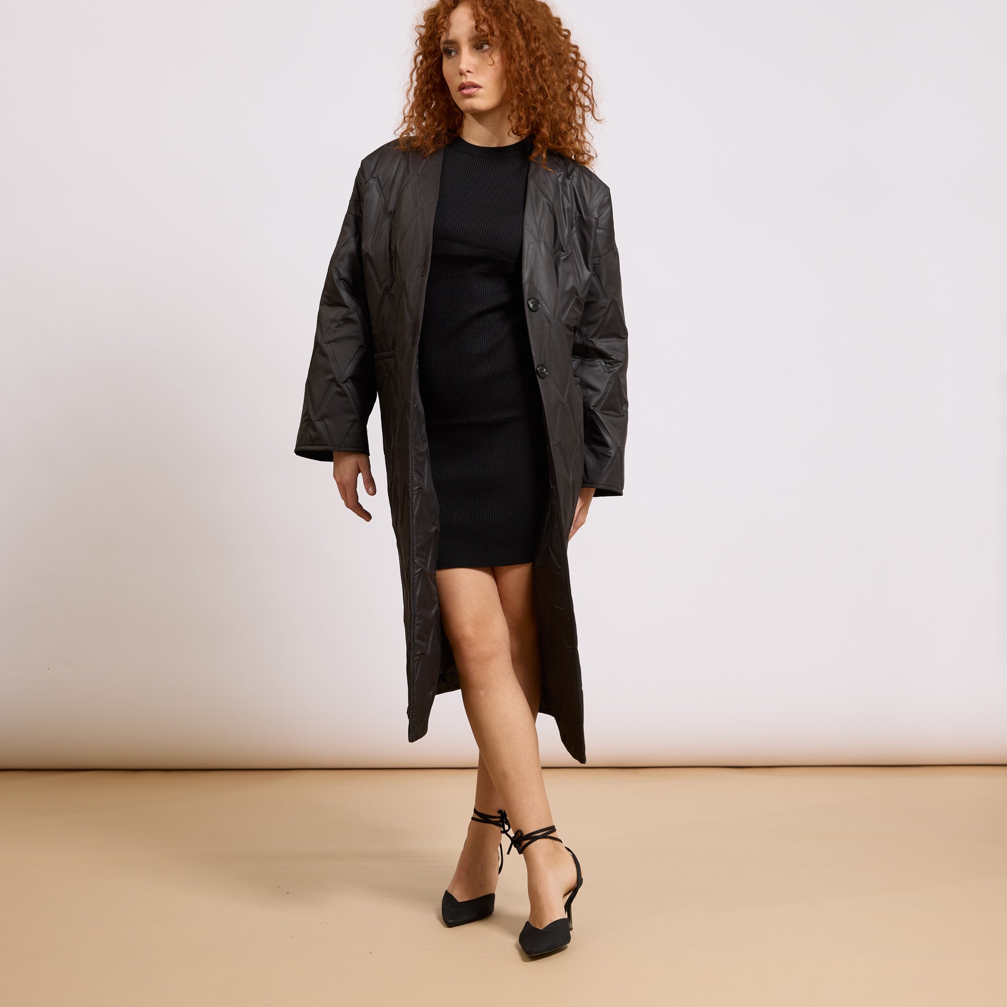[2026.COUTURE] Piumino Lungo Trapuntato